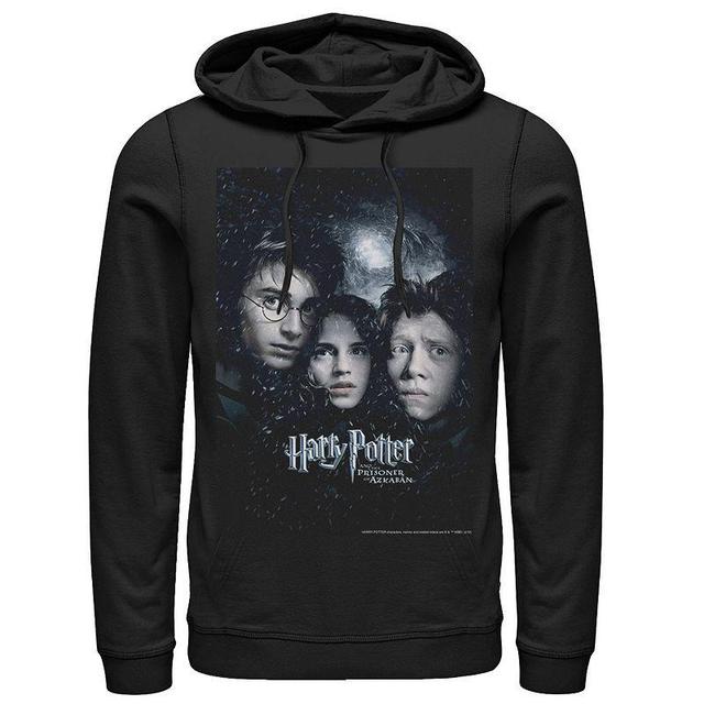 Mens Harry Potter Prisoner Of Azkaban Harry Ron Hermione Poster Graphic Pullover Hoodie Product Image