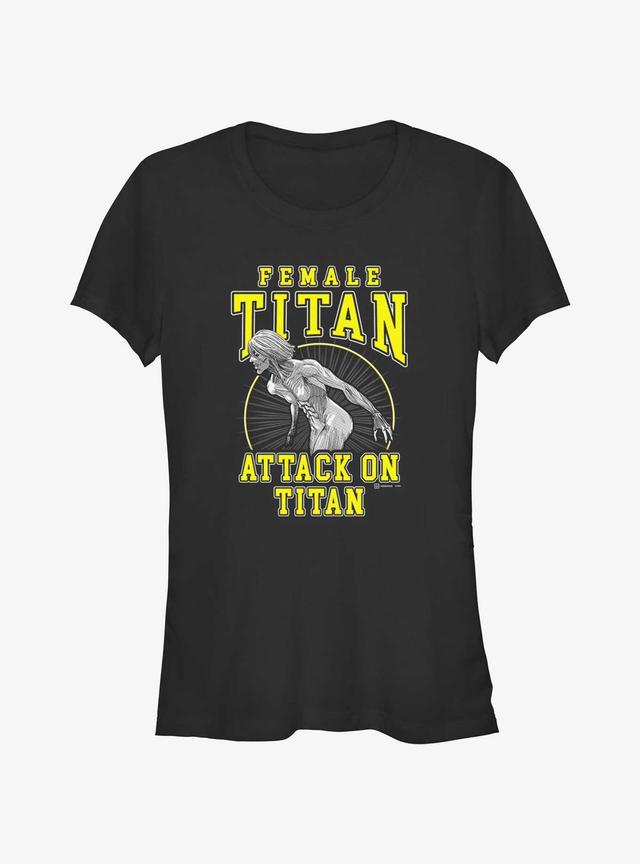 Attack on Titan Female Titan Annie Girls T-Shirt Product Image