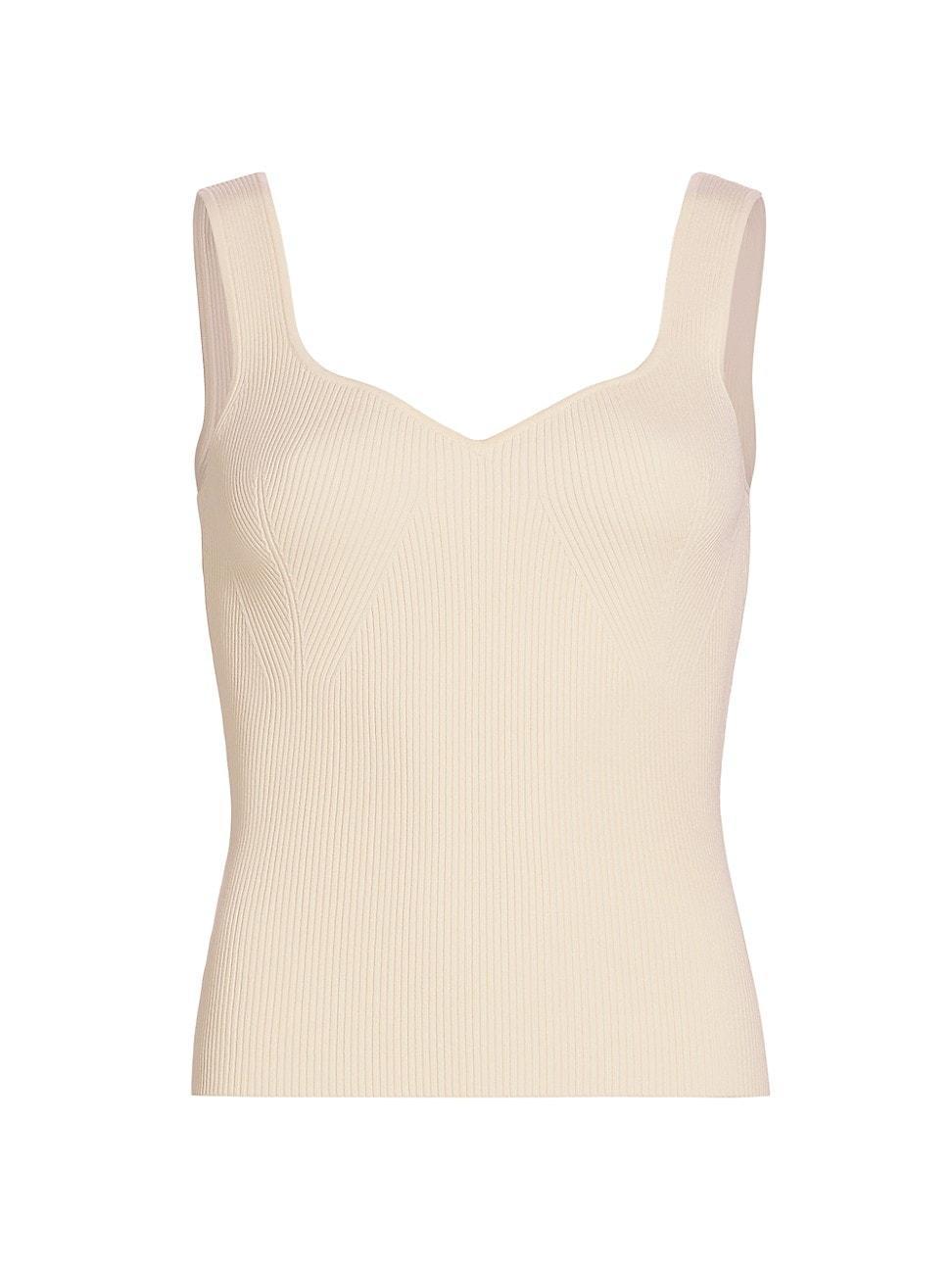 Womens Jules Rib-Knit Sleeveless Top product image