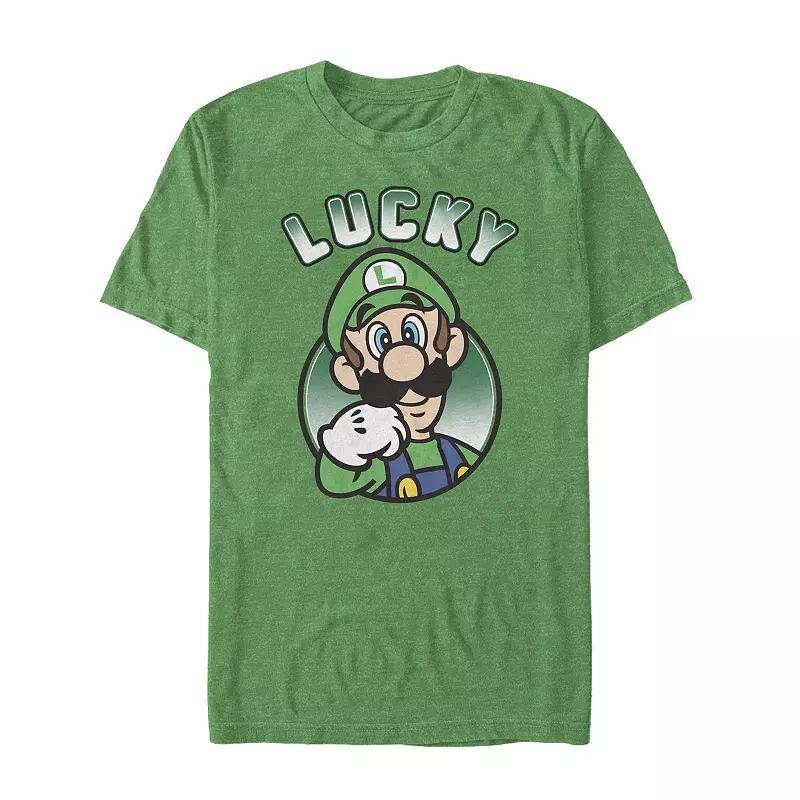 Mens Nintendo Super Mario Bros Luigi Tee Product Image