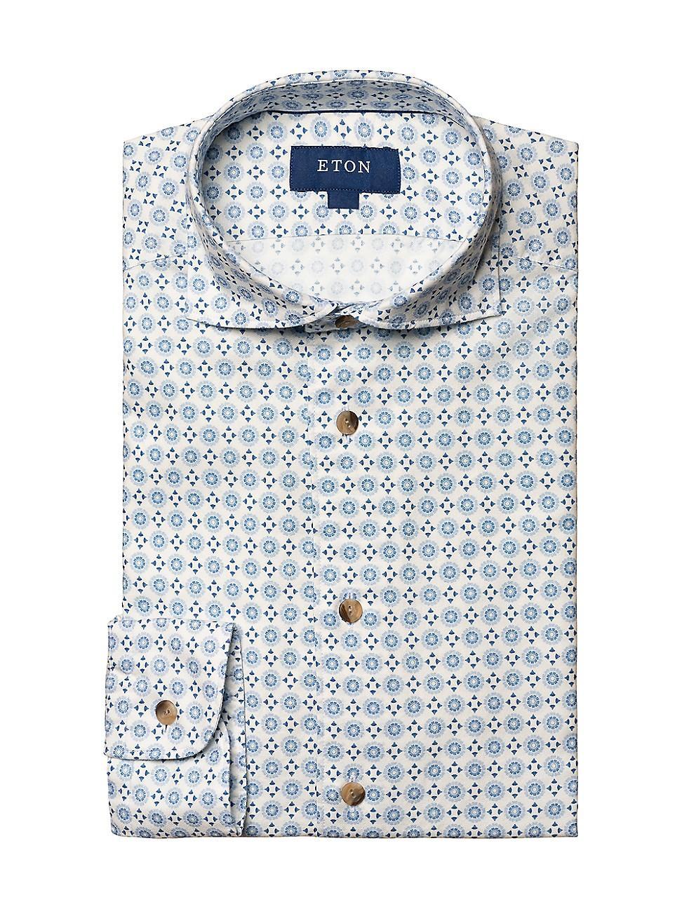 Mens Slim-Fit Medallion Shirt Product Image