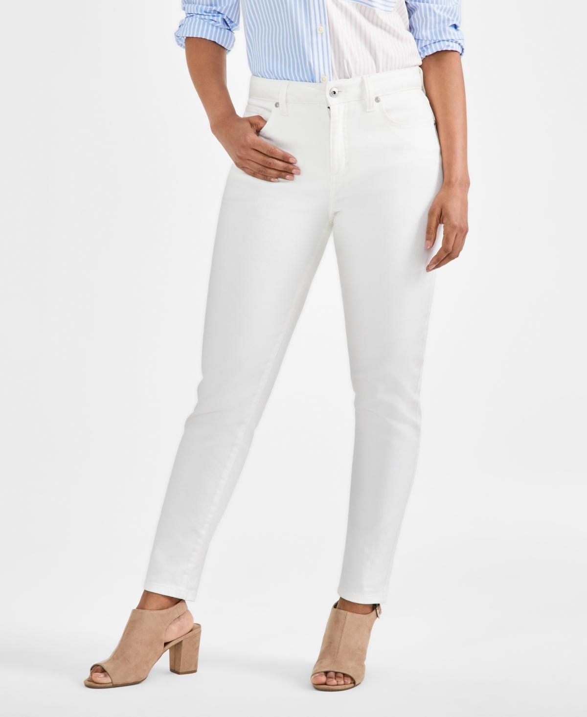 Style & Co Womens Mid-Rise Curvy Skinny Jeans, Created for Macys Product Image