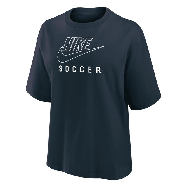 Nike Women's Swoosh Soccer Boxy T-Shirt Product Image