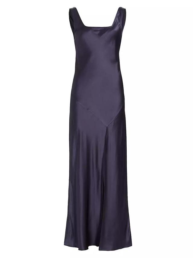 Esme Silk Bias Maxi Dress Product Image