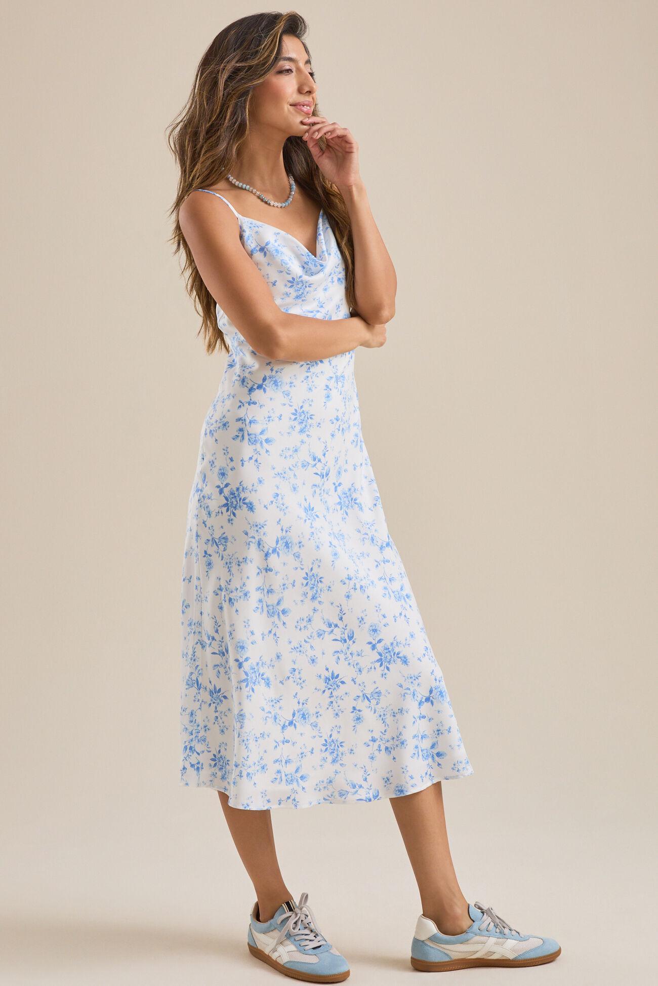 Rosie Floral Midi Dress Product Image