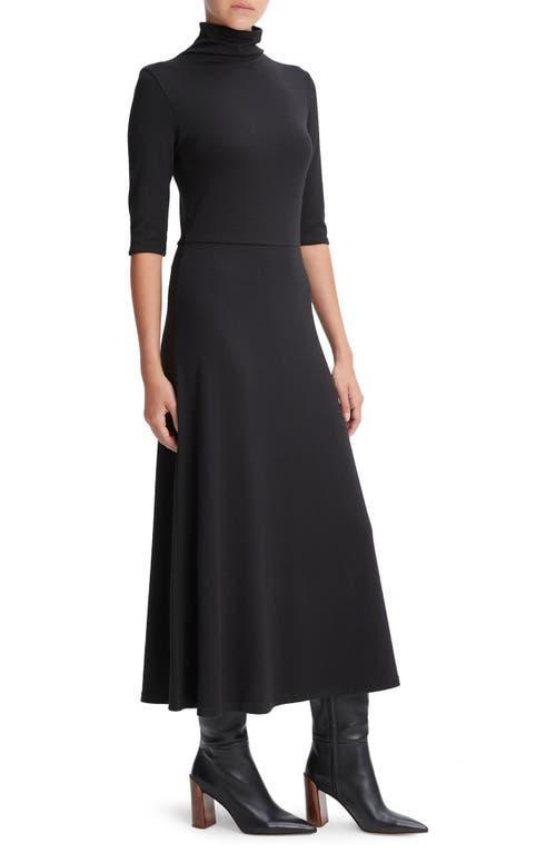 Turtleneck Knit Midi-Dress Product Image