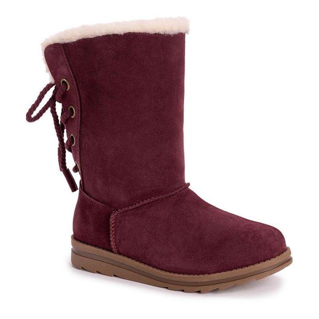 MUK LUKS Ziggy Rodeo Womens Suede Winter Boots Product Image