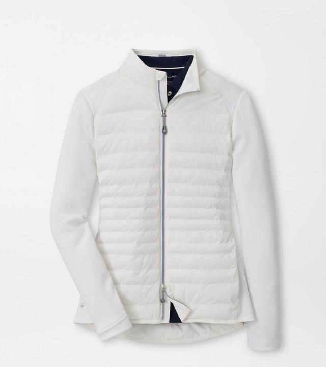 Peter Millar Duke University Womens Merge Hybrid Jacket | Color: White | Size: M Product Image