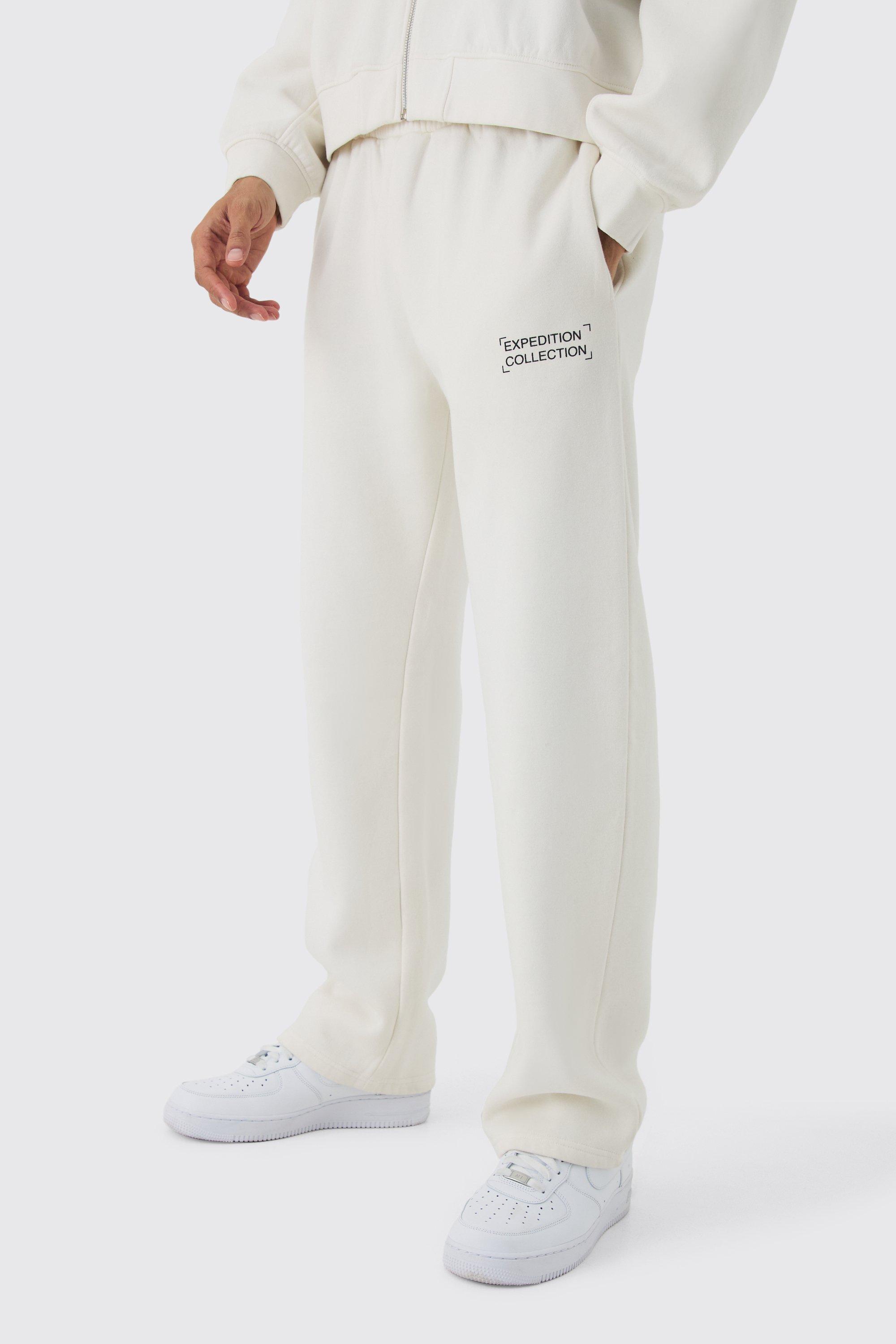 Relaxed Spray Wash Expedition Sweatpants | boohooMAN USA Product Image