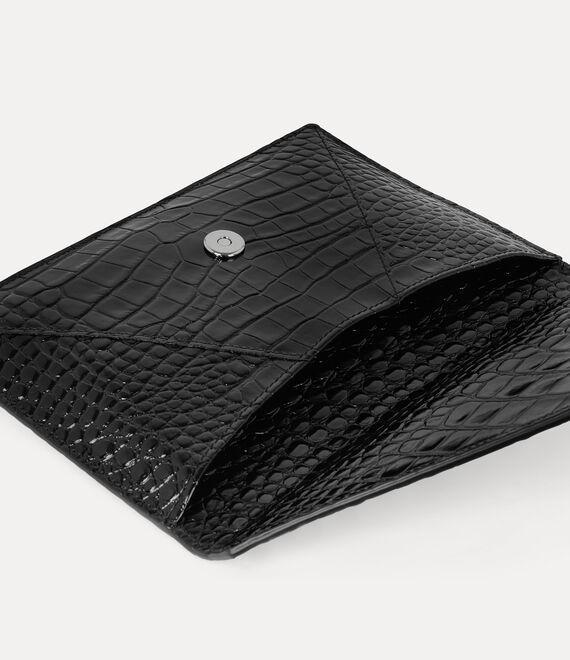 Crocodile Envelope Clutch Product Image