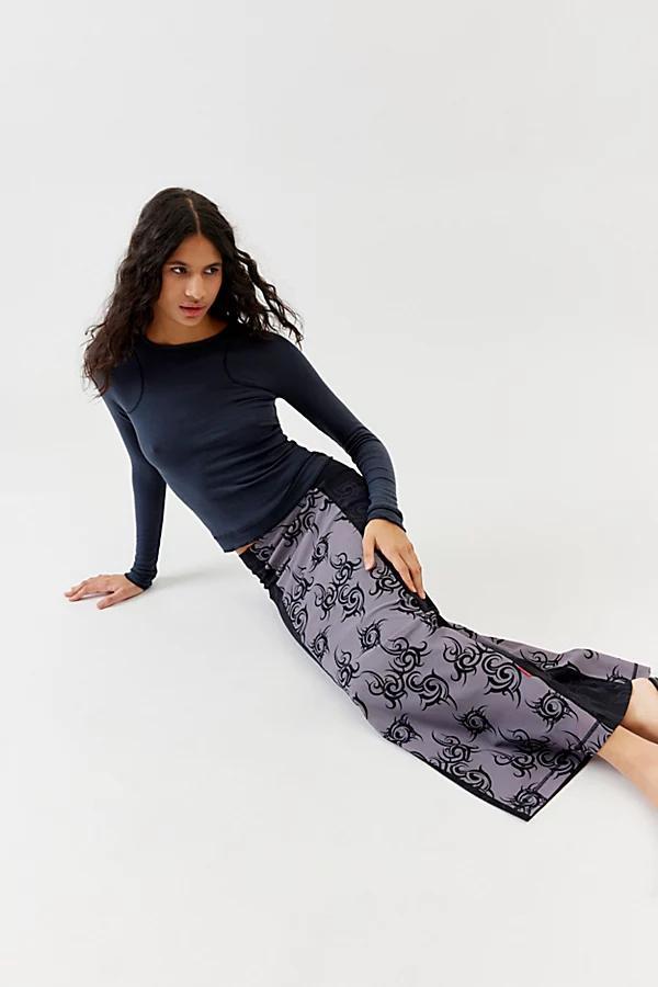 WORSHIP SUPPLIES Hell Hole Maxi Skirt Womens at Urban Outfitters Product Image