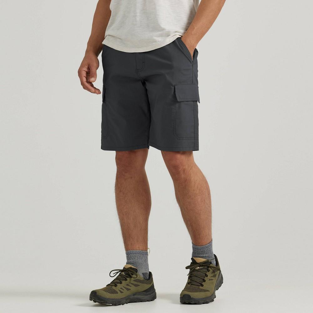 Wrangler Mens ATG Flex 10 Cargo Shorts - Asphalt 34 Product Image