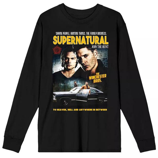 Mens Supernatural Poster Join The Hunt Graphic Tee Product Image