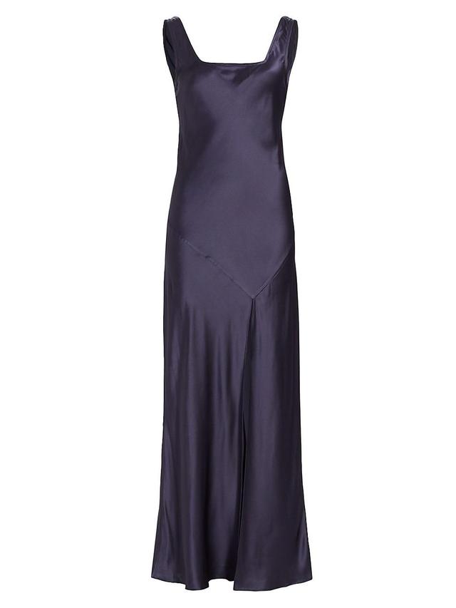 Womens Esme Silk Bias Maxi Dress Product Image