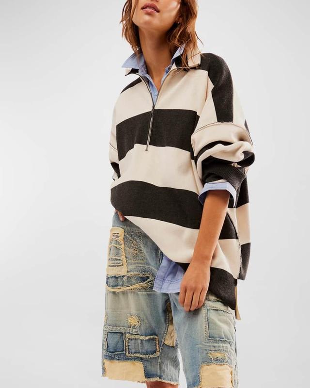 Coastal Stripe Pullover Product Image