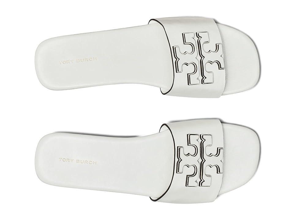 Tory Burch Ines Flat Slide (Gardenia) Women's Shoes Product Image