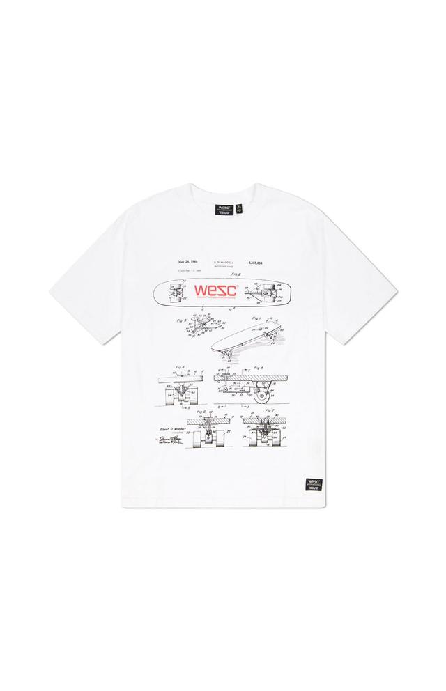 WeSC America Inc Mens Mason Skateboard Diagram T-Shirt Product Image