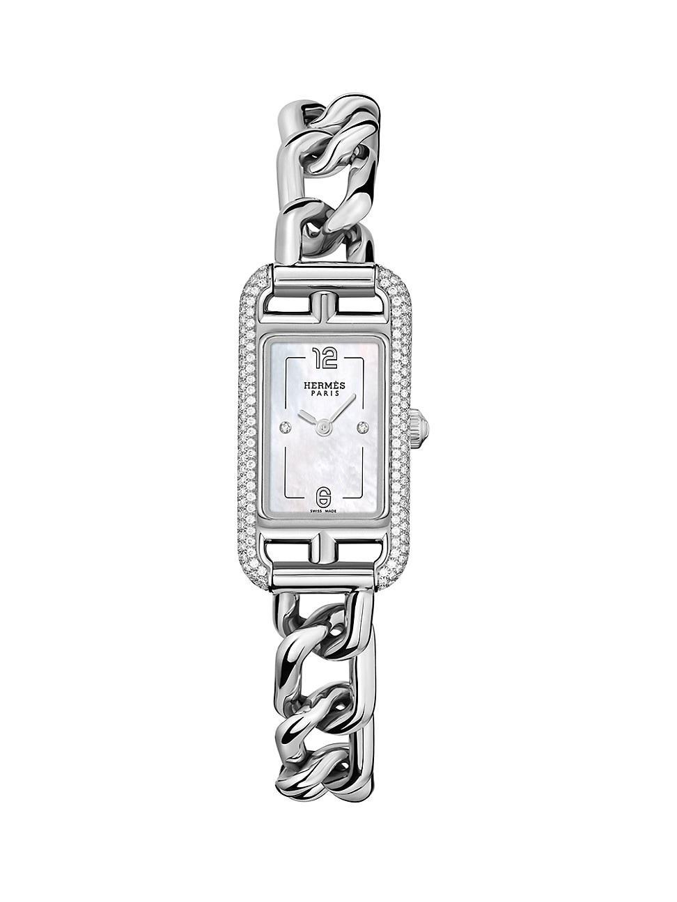 Womens Nantucket Stainless Steel & 0.58 TCW Diamond Bracelet Watch/29MM Product Image