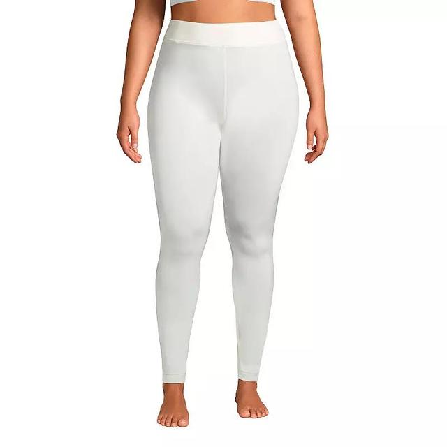 Plus Size Lands End Thermaskin Heat Pants, Womens Product Image