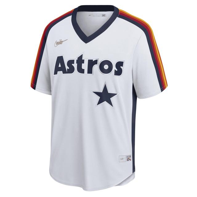 Men's White Houston Astros Home Cooperstown Collection Player Jersey Product Image