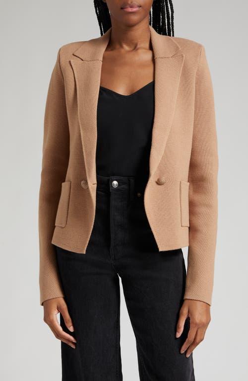 LAGENCE Sofia Cotton Blend Cardigan Blazer Product Image