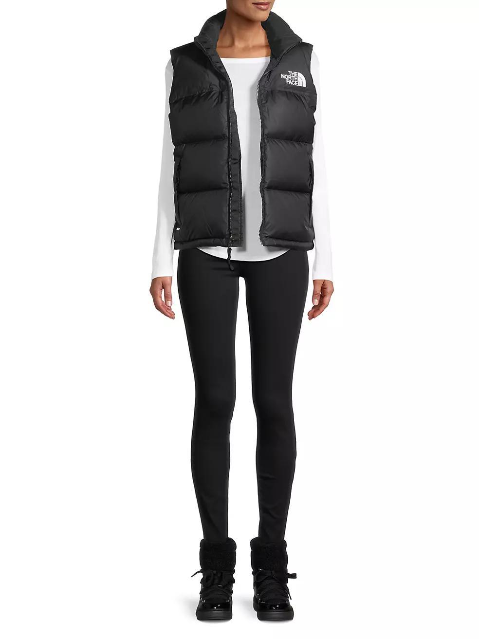 Retro Nuptse Logo Down Vest Product Image