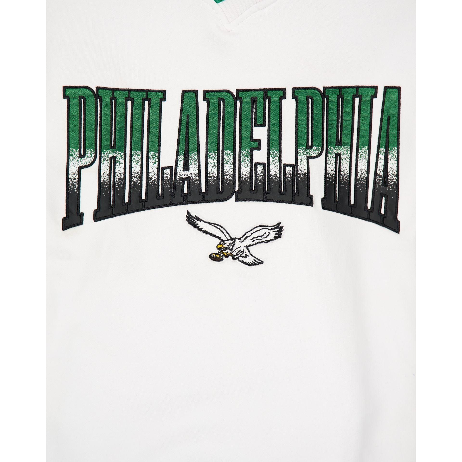 Philadelphia Eagles Sport Classics White Crewneck Male Product Image