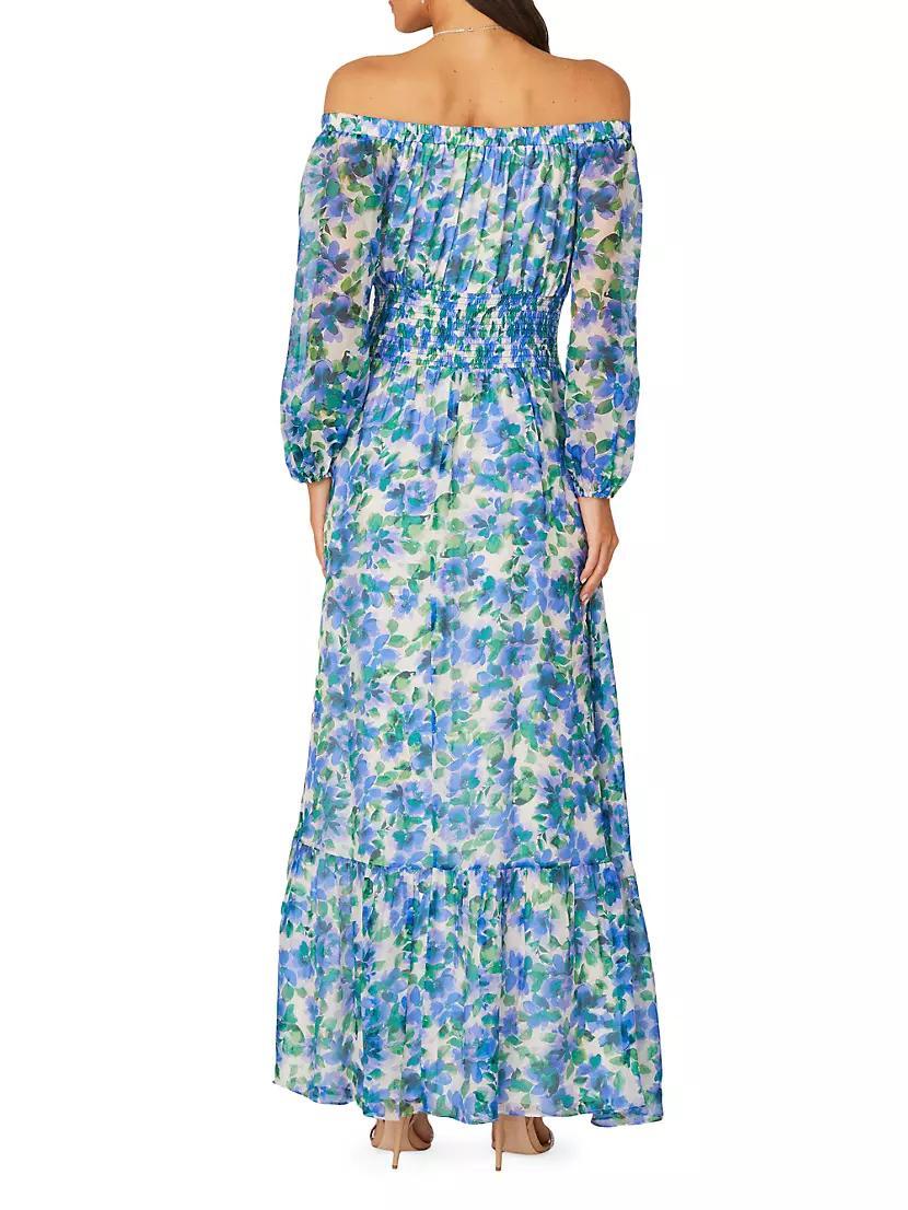 Athena Off-The-Shoulder Maxi Dress Product Image