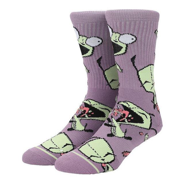 Mens Invader Zim Gir Crew Socks Product Image