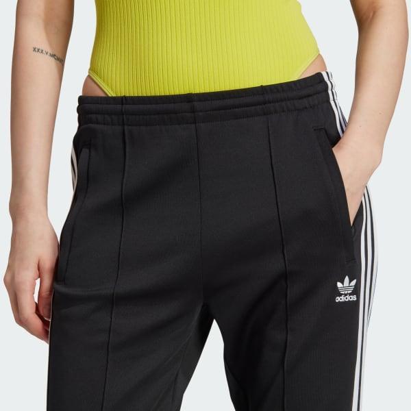 adidas Adicolor SST Track Pants Better Scarlet XL Womens Product Image