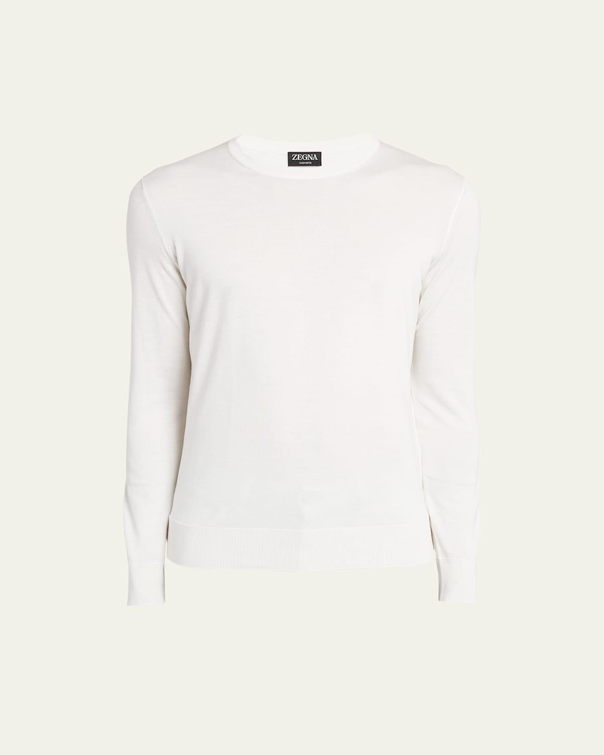 ZEGNA Mens Cashseta Cashmere & Silk Sweater Product Image