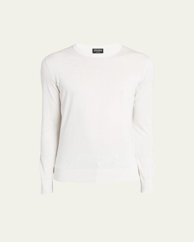 ZEGNA Mens Cashseta Cashmere & Silk Sweater Product Image