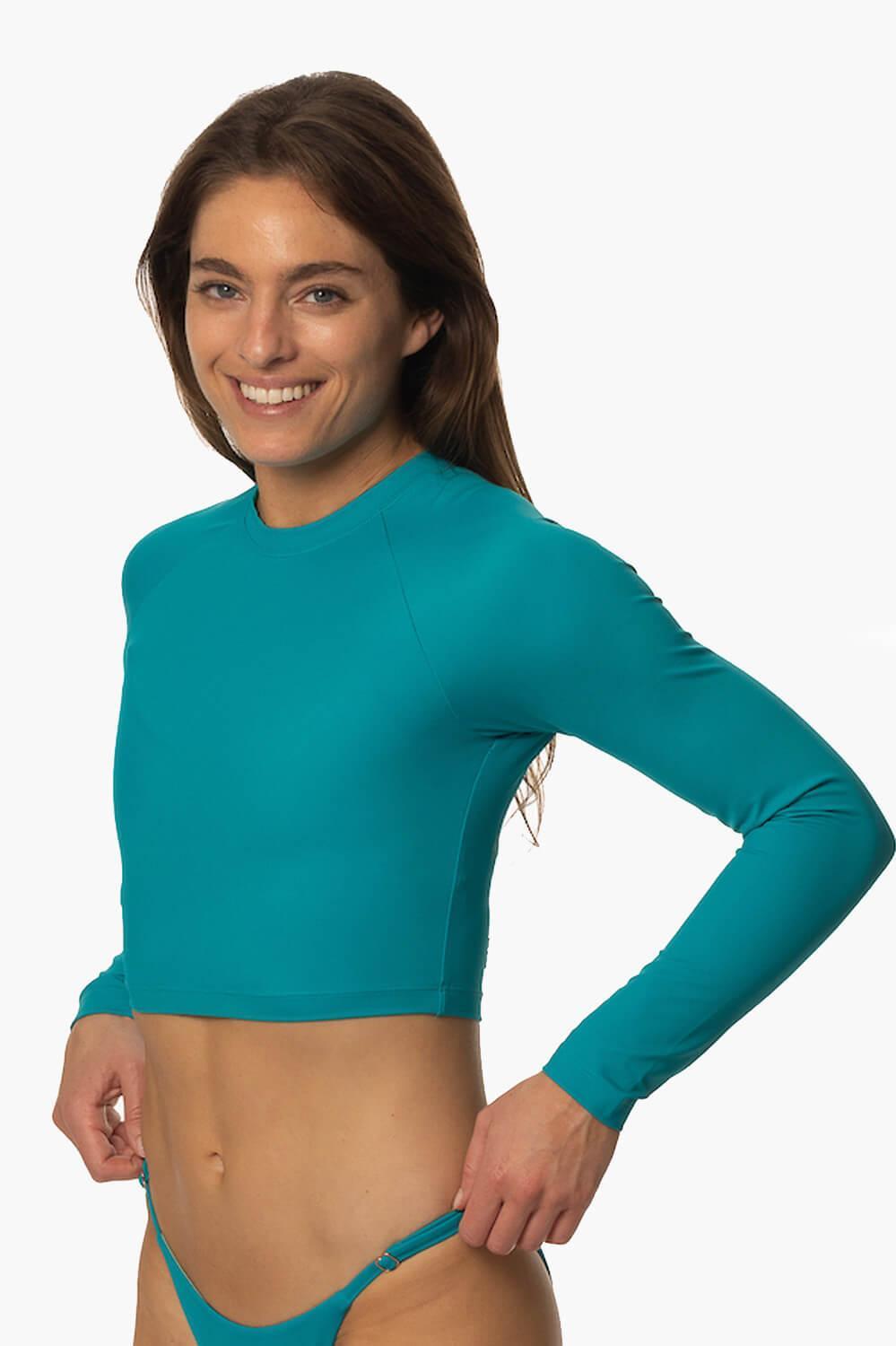 Moana Long Sleeved Crop Rashie Product Image