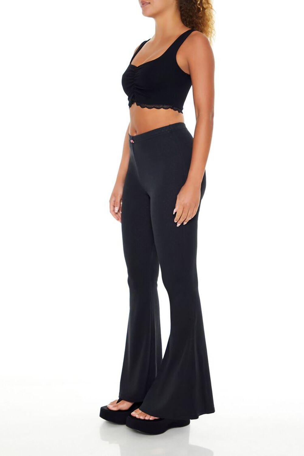 Rosette Pointelle Pants | Forever 21 Product Image