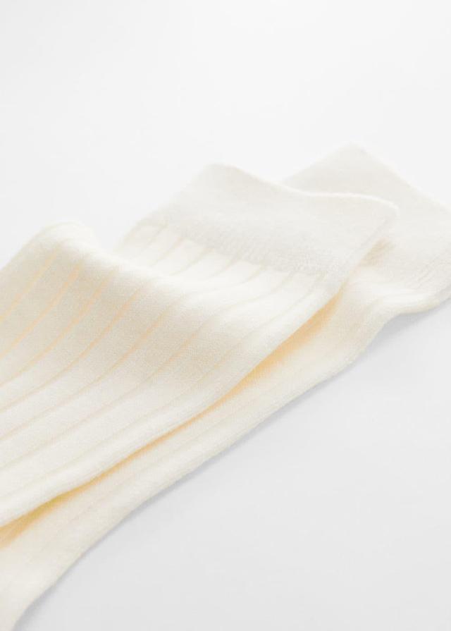 MANGO - Ribbed socks - One size - Women Product Image