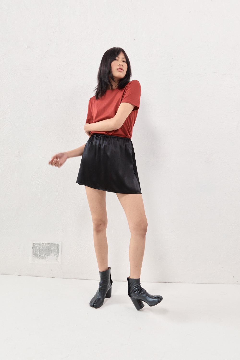 Freya Mini Skirt Black Product Image