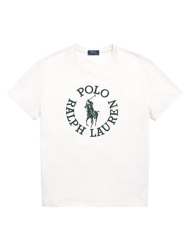 Polo Ralph Lauren Classic Fit Big Pony Logo Jersey T-Shirt (Nevis) Men's Clothing Product Image