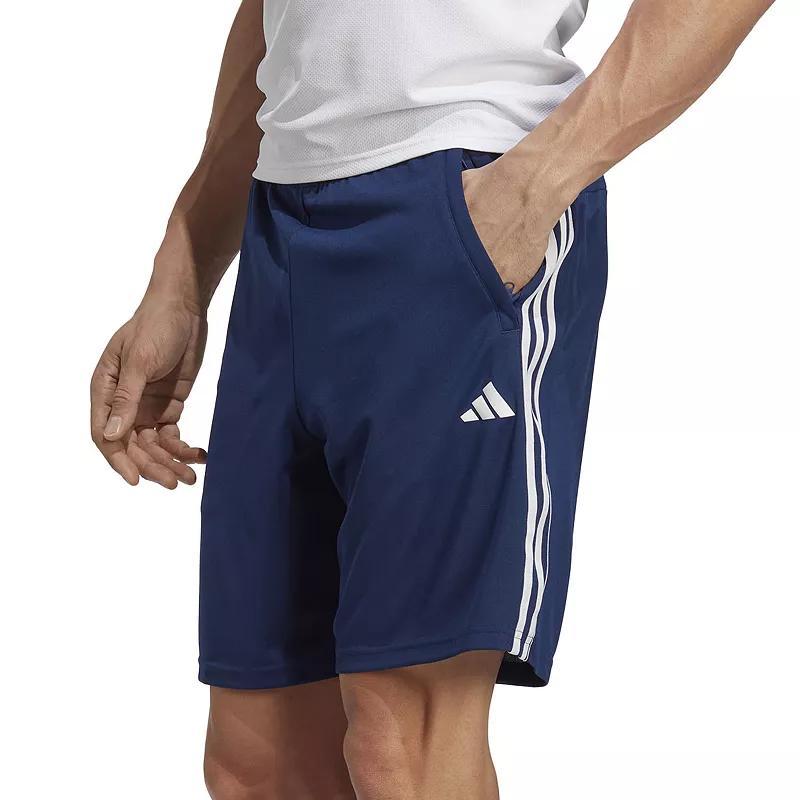 Big & Tall adidas Train Essentials Piqu 3-Stripes Training Shorts, Mens Product Image