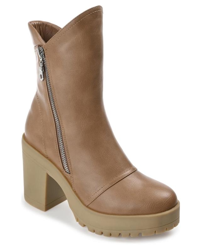 Journee Collection Womens Jaquie Platform Bootie Product Image