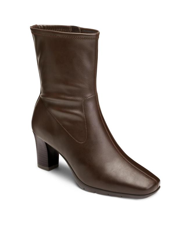 Aerosoles Womens Cinnamon Heeled Tailored Booties Product Image