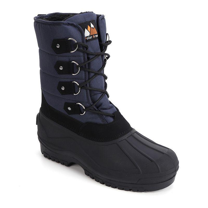 Polar Armor Peak II Mens Waterproof Winter Boots Blue Product Image