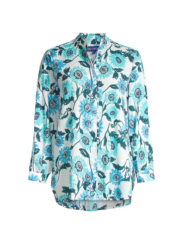 Womens Tussa High-Low Cotton Shirt Product Image