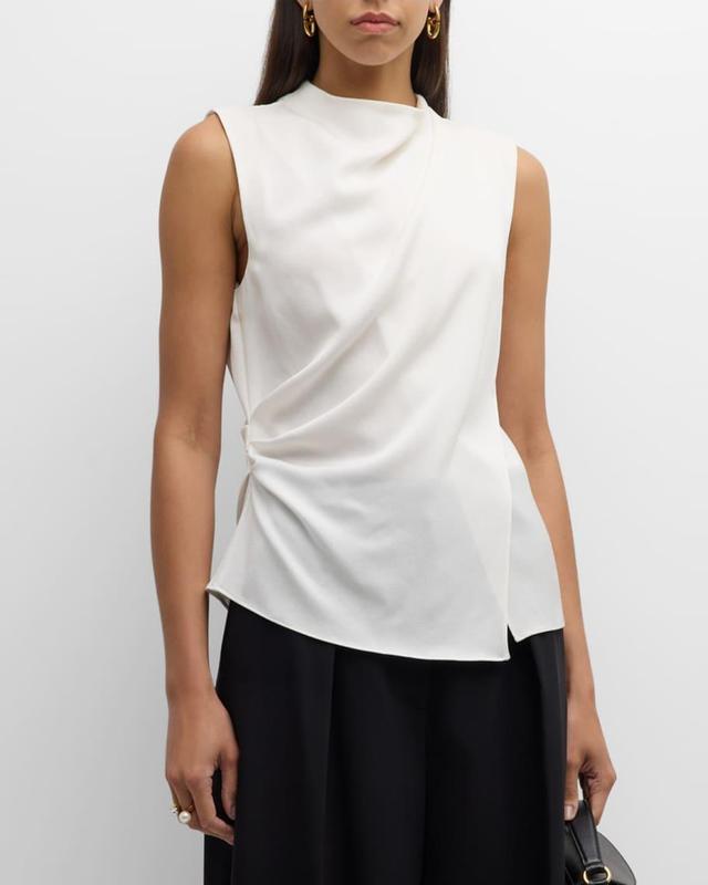 Amira Cowl-Neck Sleeveless Top Product Image