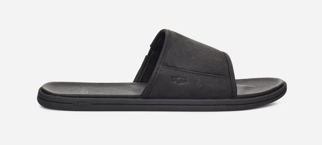 UGG Mens Seaside Slide Leather Sandals Product Image