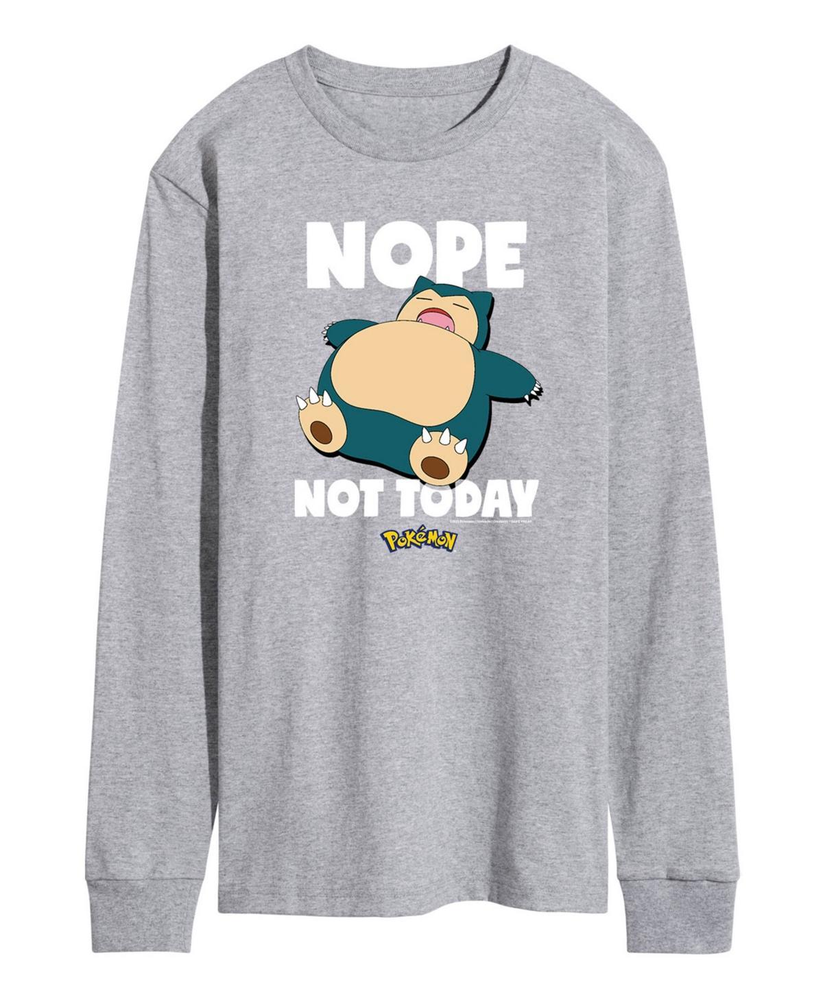 Mens Pokemon Nope Not Today Long Sleeve Product Image