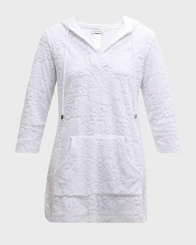 Textured Terry Cloth Baja Tunic Coverup Product Image