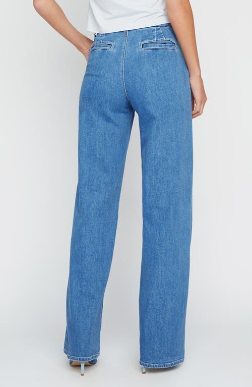 L AGENCE Weston Wide-leg Jean In Blue Product Image