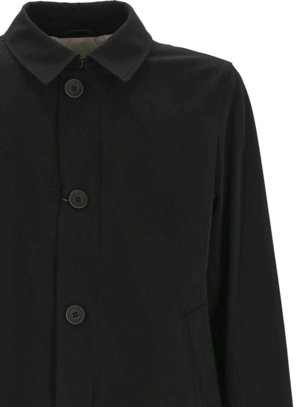 HERNO Coats In Black Product Image