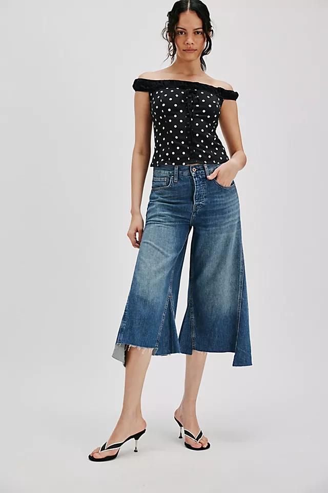 We The Free Ripple Wide-Leg Crop Jeans product image