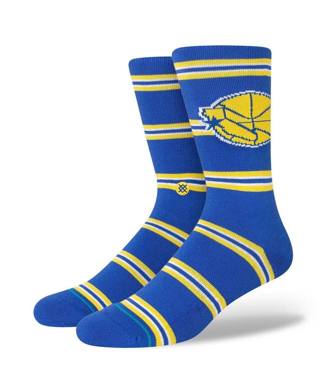 Mens Stance Golden State Warriors Hardwood Classics Stripes Crew Socks Product Image